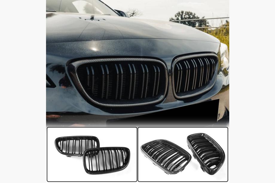 BMW 2 Series F22/F23 2014-2021 Calandra Carbonio V2 Image