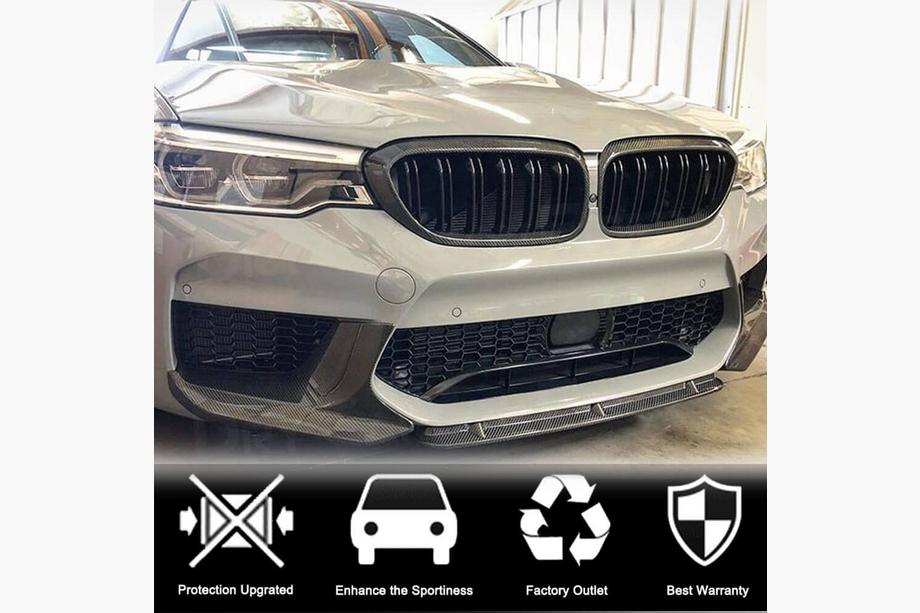 BMW Serie 5 G30/G31 2017–2023 Calandra a Doppio Rene in Carbonio V2 (2017-2020) Foto 2