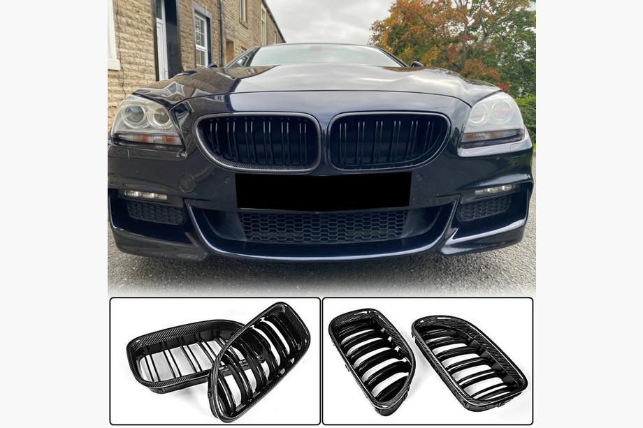 BMW 6 Series F12/F13/F06 2011-2018 Calandra M-Look (Carbonio) Image
