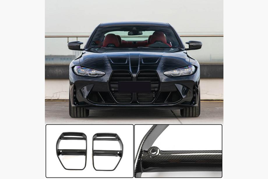 BMW 3 Series G20/G21 2018- Calandra V3 (per G80, Carbonio) Image