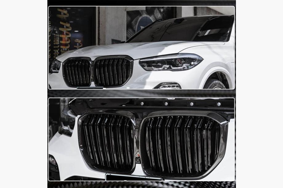BMW X5 G05 2019–2026 Calandre M-Look V2 (2018-2022, Carbonio) Foto 4