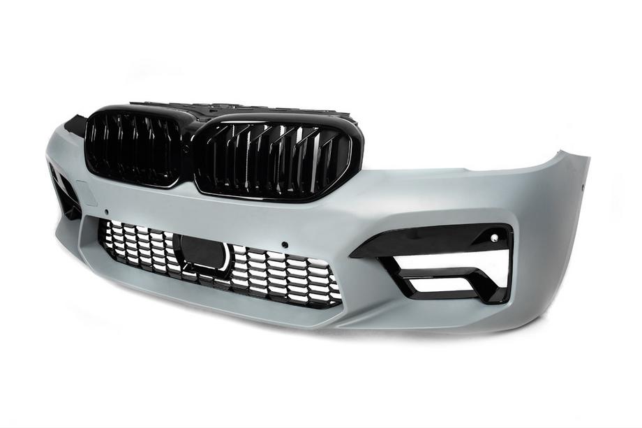 BMW Serie 5 G30/G31 2017–2023 Paraurti anteriore completo stile M5 F90 (per 2021+) Foto 2