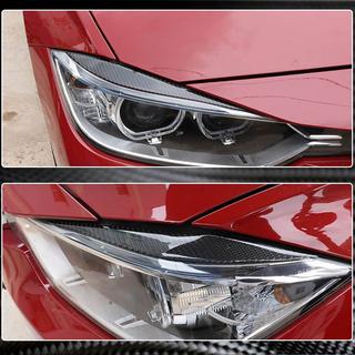 Palpebre fari V1 (per F30, Carbonio) BMW 3 Series F30/F31 2012-2019 foto 4