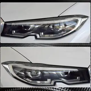 Palpebre Fari (2018-2022, Carbonio) BMW 3 Series G20/G21 2018- foto 4