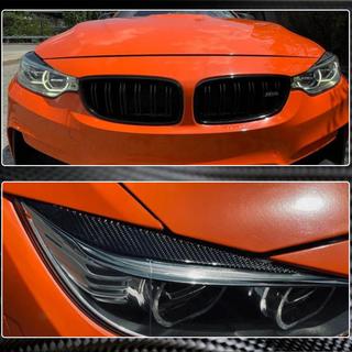 Palpebre fari V1 (Carbonio) BMW 4 Series F32/F33/F36 2012-2020 foto 3