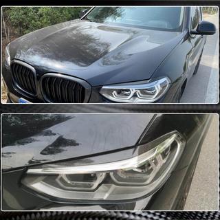 Palpebre fari (2018-2021, Carbonio) BMW X3 G01 2018- foto 4