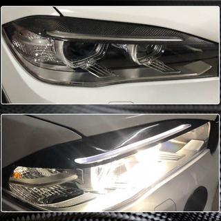 Palpebre Fari Carbonio V1 BMW X6 F16 2014-2019 foto 3