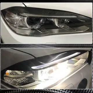 Palpebre Fari Carbonio V1 BMW X6 F16 2014-2019 foto 3