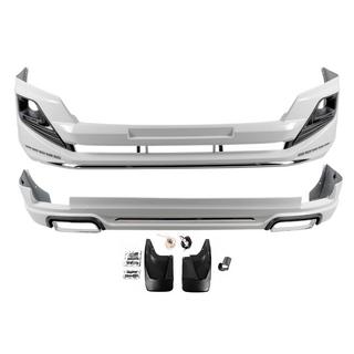 Protezioni paraurti anteriori e posteriori Luxury (2013-2017) Toyota Land Cruiser Prado 150 2009-2023 foto 2