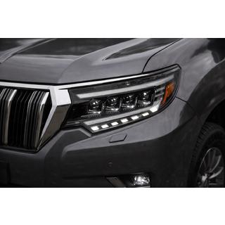 Fari anteriori Lexus-Design 4-LED V2 (2017+, 2 pz) Toyota Land Cruiser Prado 150 2009-2023 foto 1