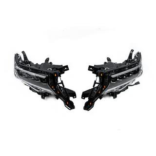 Fari anteriori Lexus-Design 4-LED V2 (2017+, 2 pz) Toyota Land Cruiser Prado 150 2009-2023 foto 3