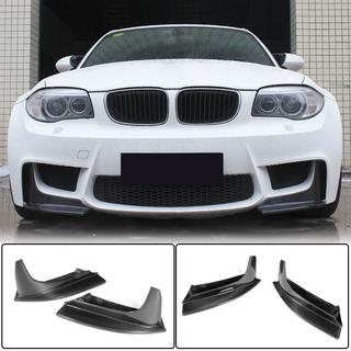 Estensioni Flap paraurti anteriore (per 1M E82, Carbonio) BMW 1 Series E81/E82/E87/E88 2004-2011 foto 1