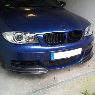 Flap Aggiuntivi paraurti Anteriore (per E82/E88 M-Sport, Carbonio) BMW 1 Series E81/E82/E87/E88 2004-2011 foto 2