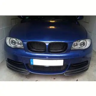 Flap Aggiuntivi paraurti Anteriore (per E82/E88 M-Sport, Carbonio) foto 3