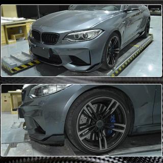 Flap Aggiuntivi paraurti Anteriore (per F87 M2/M2C, Carbonio) BMW 2 Series F22/F23 2014-2021 foto 4