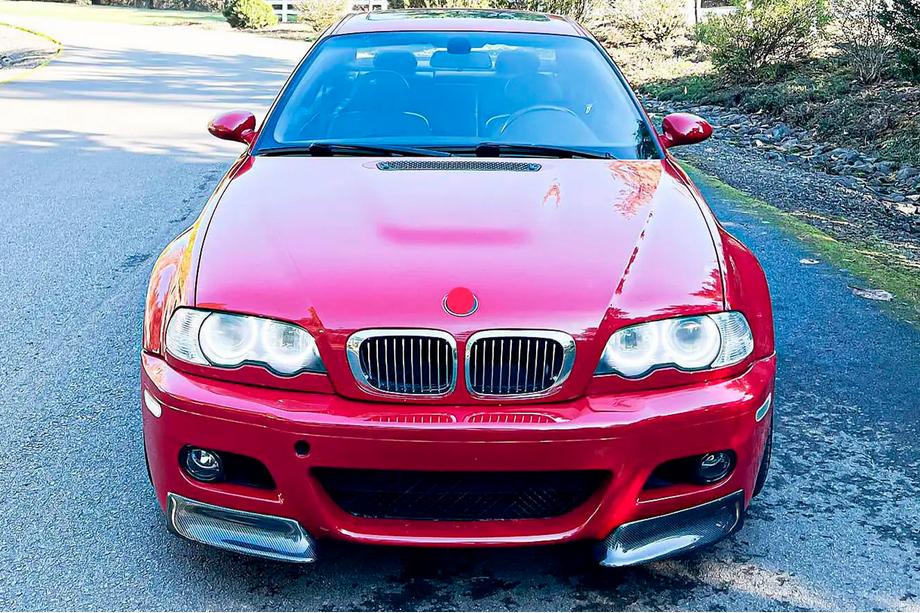 BMW 3 Series E46 1998-2006 Flap Aggiuntivi paraurti Anteriore (per M3, Carbonio) Foto 4