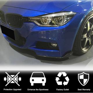 Flap Aggiuntivi per Paraurti Anteriore (per F30 M-Sport, Carbonio) BMW 3 Series F30/F31 2012-2019 foto 3