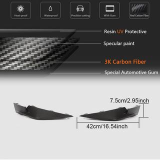 Flap Aggiuntivi paraurti Anteriore (per G80, Carbonio) BMW 3 Series G20/G21 2018- foto 4
