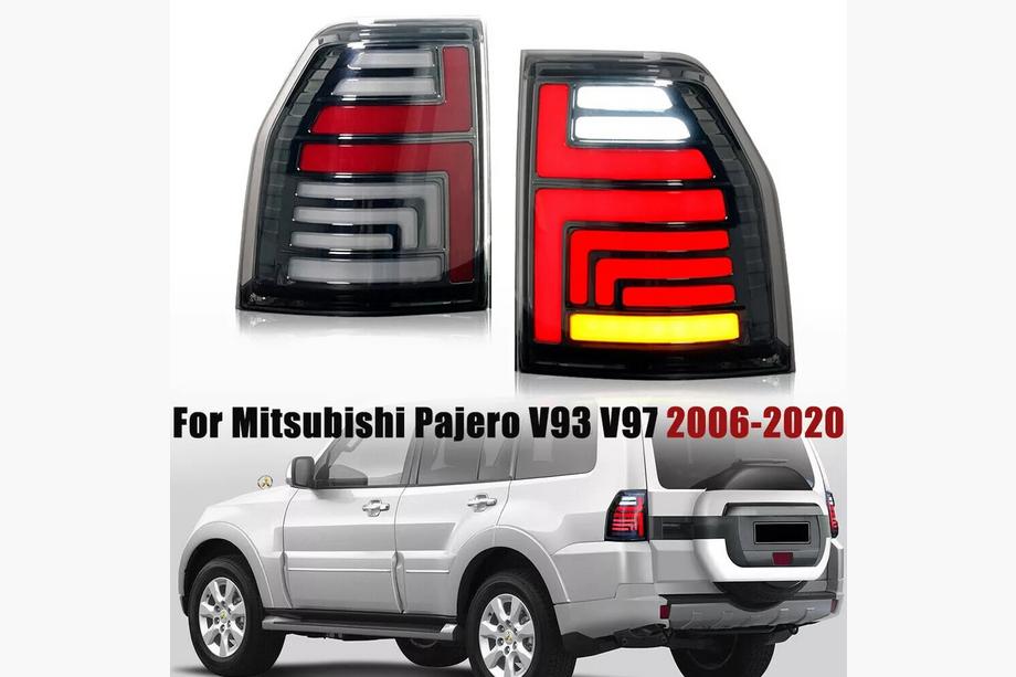 Mitsubishi Pajero Wagon IV 2006-2021 Fanali posteriori LED (2 pz) Foto 1