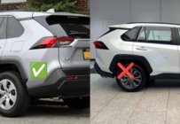 Toyota Rav 4 2019–2025 Paraspruzzi Premium 2022+ (Arco corto, 4 pz) foto 2
