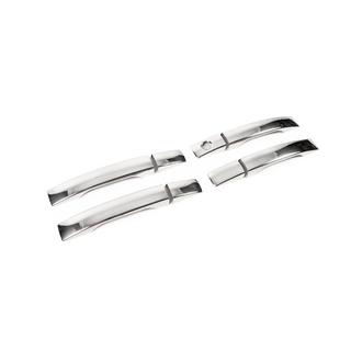Coperture Maniglie Porta Cromate (4 pz, Acciaio Inox) foto 3