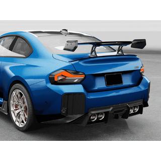 Splitter paraurti posteriore V1 (per G87, Carbonio) BMW 2 Series G42 2021- foto 3