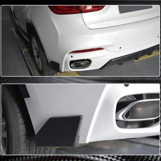 Coperture Paraurti Posteriore Flap (per M-Sport, Carbonio) BMW X6 F16 2014-2019 foto 4
