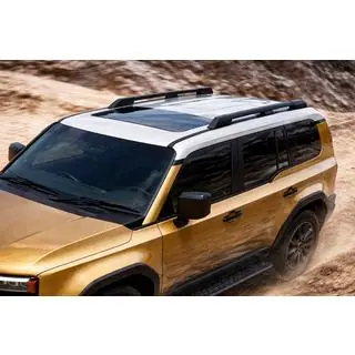 Barre longitudinali tetto OEM nere (alluminio) Toyota Land Cruiser Prado 250 2023- foto 3