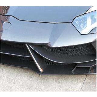 Coperture lip paraurti anteriore in carbonio Lamborghini Aventador 2011-2022 foto 3