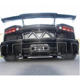Copertura Paraurti Posteriore Carbonio Lamborghini Aventador 2011-2022 foto 3