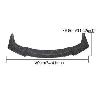 Lip anteriore paraurti V1 (Dry Carbon) foto 1