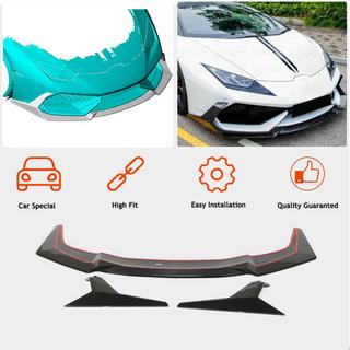 Lip anteriore paraurti V1 (Dry Carbon) Lamborghini Huracan 2014- foto 3