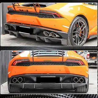 Diffusore Posteriore Paraurti V1 (Carbonio) Lamborghini Huracan 2014- foto 3