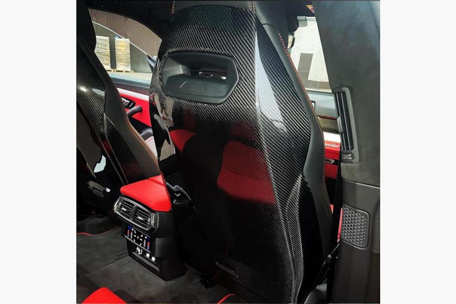 Lamborghini Urus 2018- Copri sedili (Carbonio) Foto 3