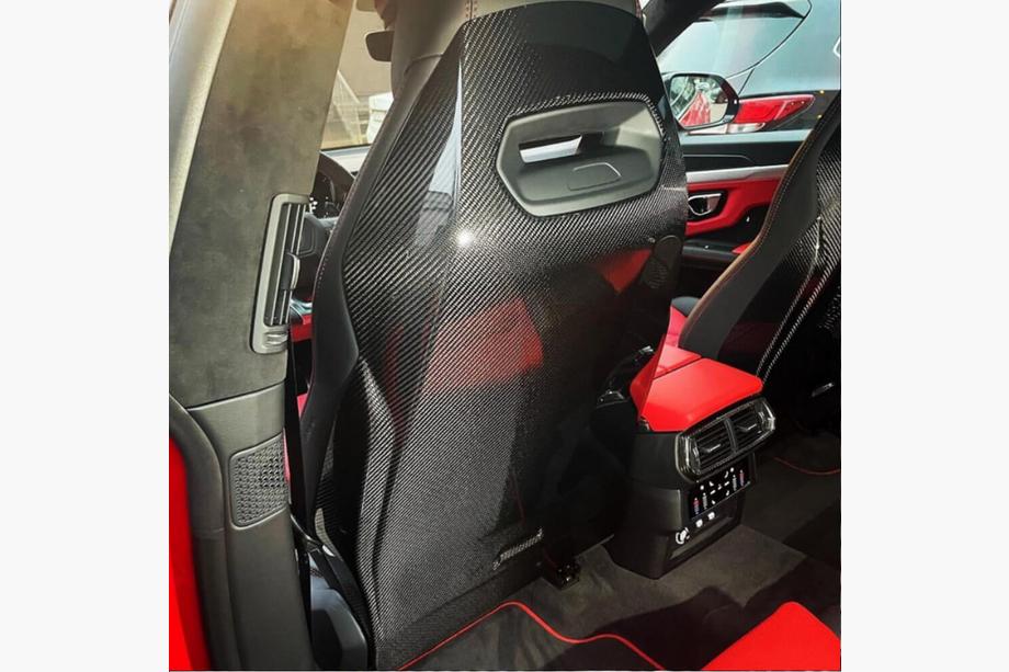 Lamborghini Urus 2018- Copri sedili (Carbonio) Foto 4