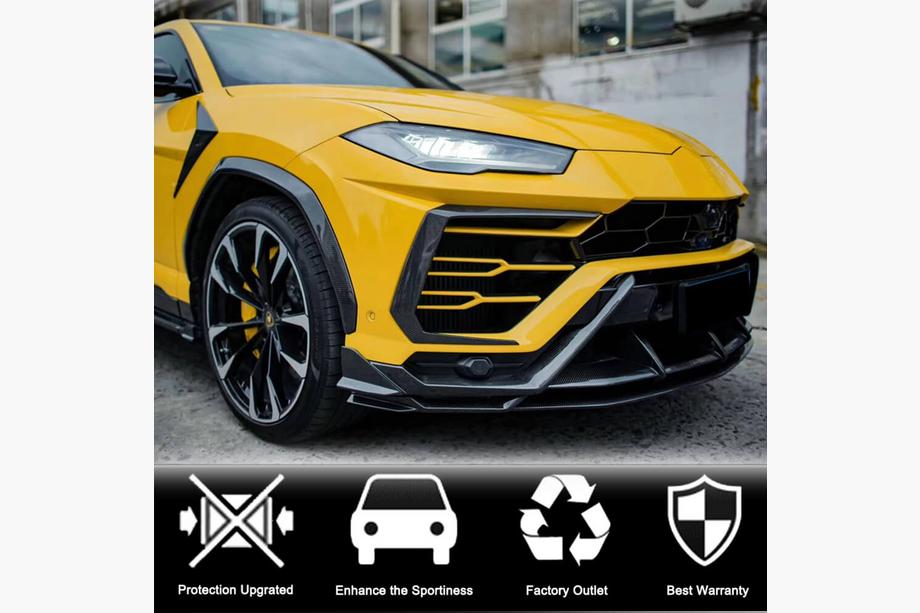 Lamborghini Urus 2018- Flap Copribumper Anteriore (Dry Carbon) Foto 3