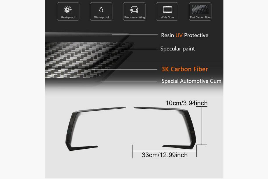 Lamborghini Urus 2018- Flap Copribumper Anteriore (Dry Carbon) Foto 6