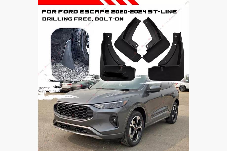 Ford Kuga/Escape 2019- Paraspruzzi Premium Originali (per ST-Line, 4 pz) Image