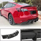 Tesla Model 3 2017- Diffusore Paraurti Posteriore FRP V5 (2016-2022) foto 1