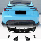 Tesla Model 3 2017- Diffusore Paraurti Posteriore ABS V6 foto 1