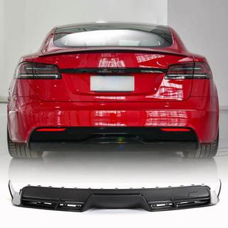 Diffusore Paraurti Posteriore (2021+, Carbonio) Tesla Model S 2012– foto 1