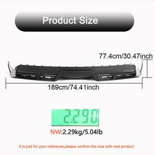 Diffusore Paraurti Posteriore (2021+, Carbonio) Tesla Model S 2012– foto 4