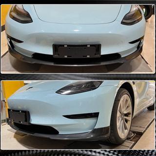 Labbro Paraurti Anteriore Lip V6 (2017-2023, Carbonio) foto 4