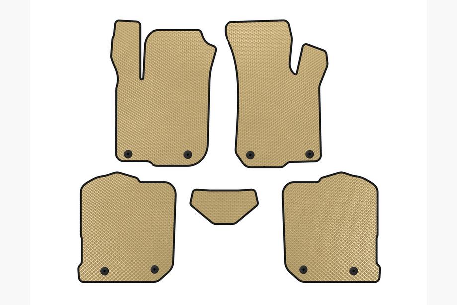 Audi A3 1996-2003 Tappetini EVA (HB, Beige) Image