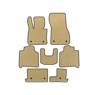 Tappetini EVA (Per F46, 3 File, Beige) BMW 2 Series Active Tourer F45/F46 2014-2021