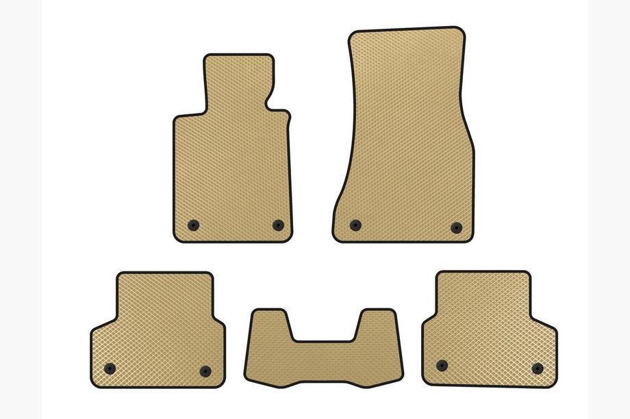BMW Serie 5 G30/G31 2017–2023 Tappetini EVA (Beige) Foto 1