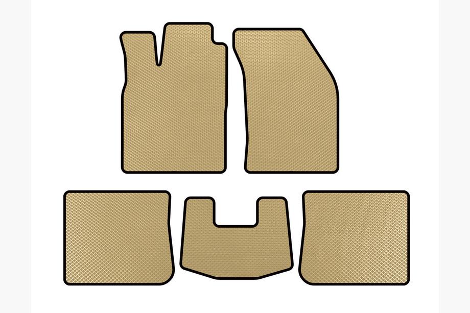 Chery Elara/Alia/Fora/A5 2006- Tappetini EVA (SD, Beige) Image