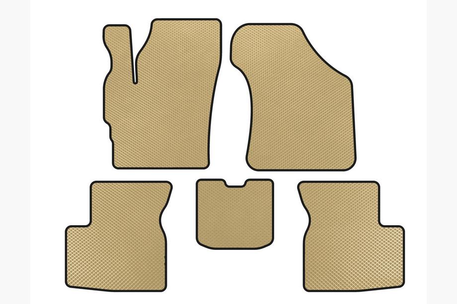 Chery QQ 2003-2022 Tappetini EVA (Beige) Image
