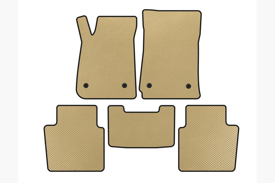 Chevrolet Impala 2013-2020 Tappetini EVA (SD, Beige) Image