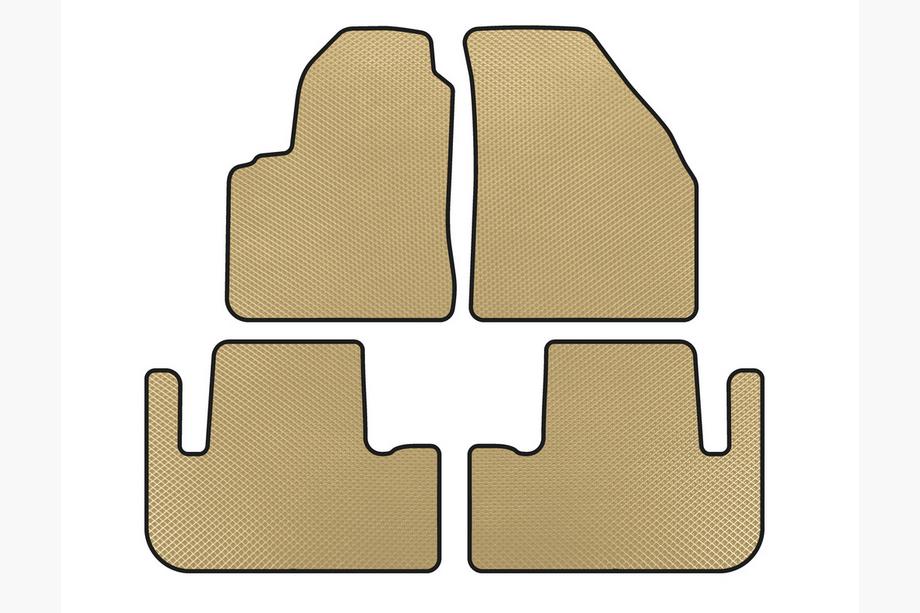 Chevrolet Tacuma/Rezzo 2000-2008 Tappetini EVA (Beige) Foto 1